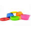 Foldable Silicone Pet Bowl Pet Tableware